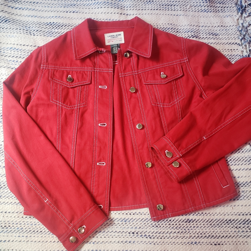 SOLD!💛Ralph Lauren Denim Jacket💋